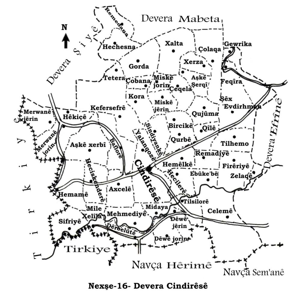 Map of Cindaris